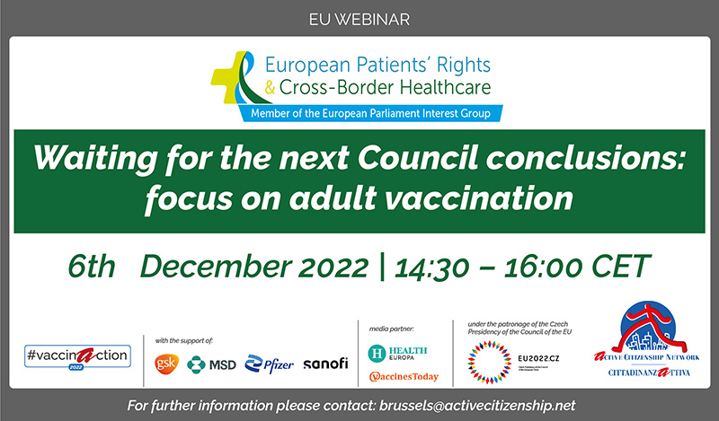 Waiting for the next Council conclusions focus on adult vaccination
